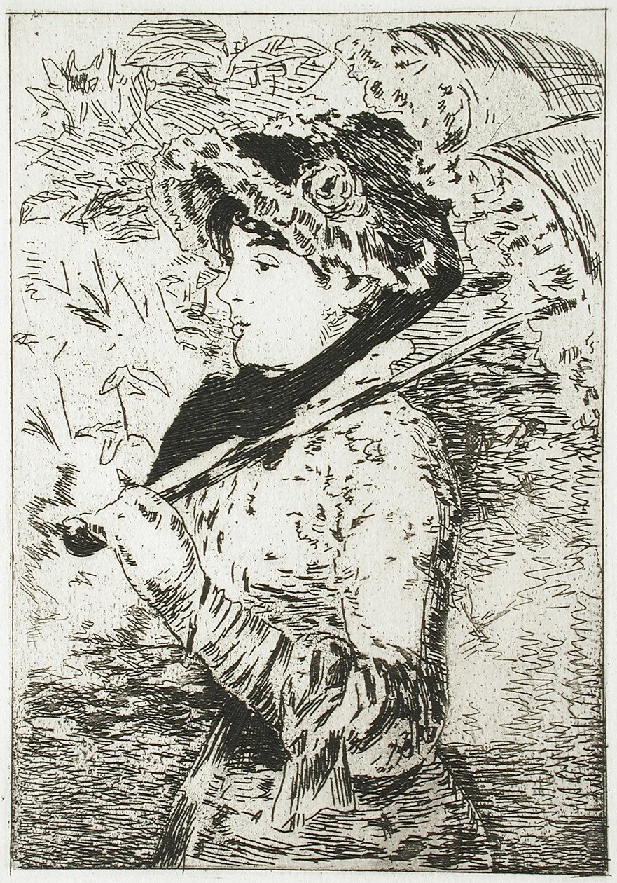 Jeanne II tekijältä Édouard Manet