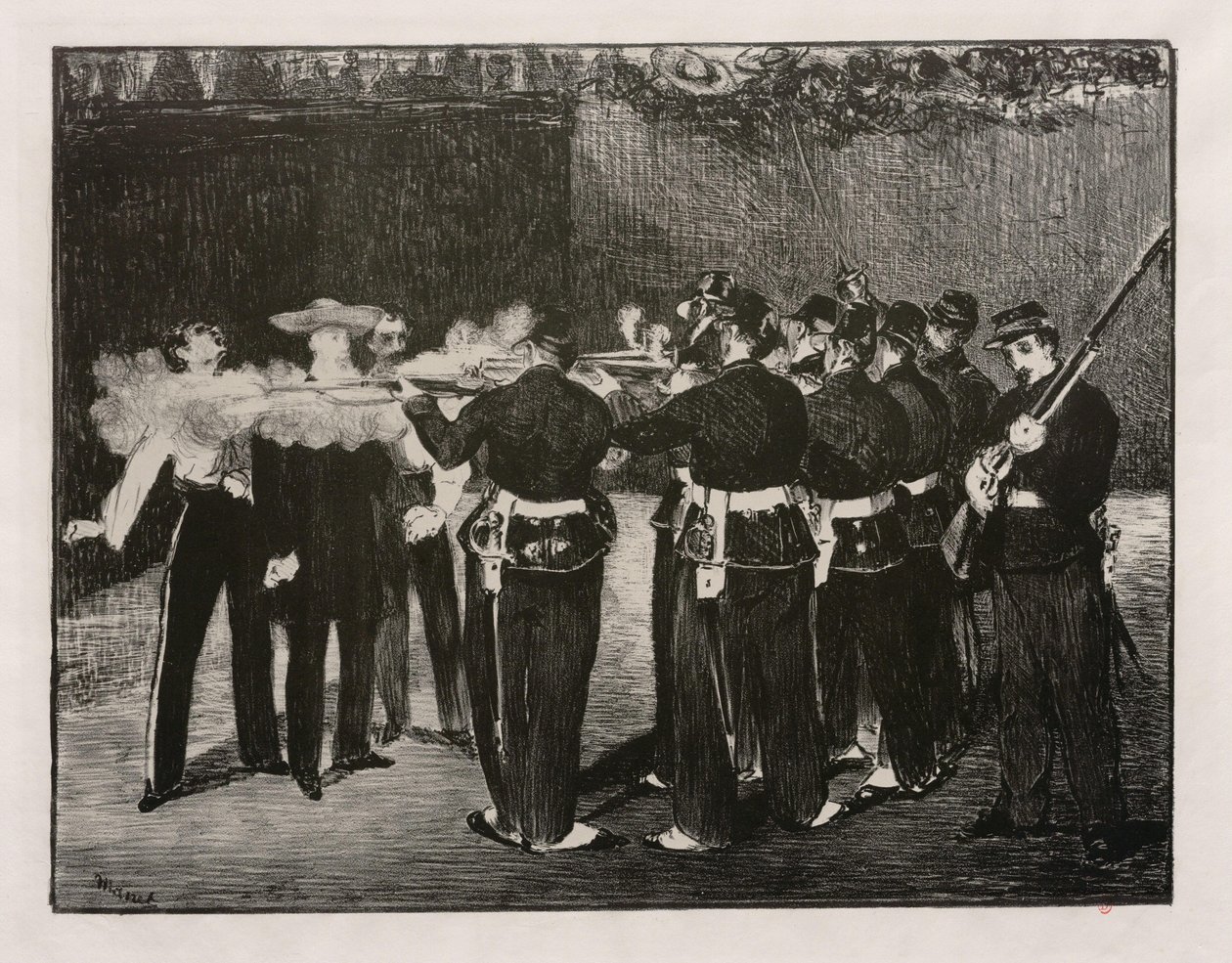 Maximilianin teloitus tekijältä Édouard Manet