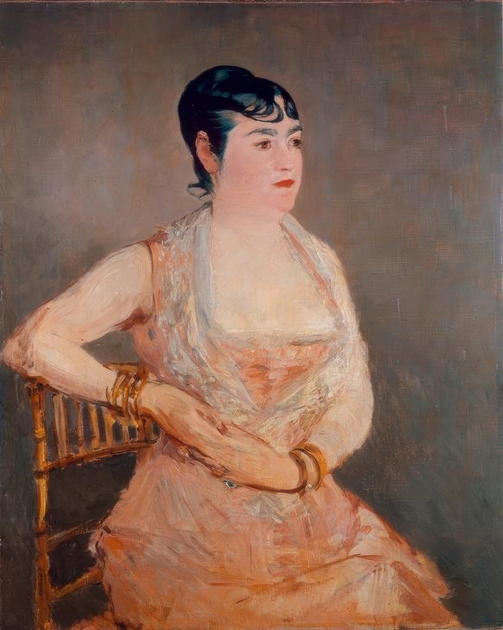 La Damen ruusu tekijältä Édouard Manet