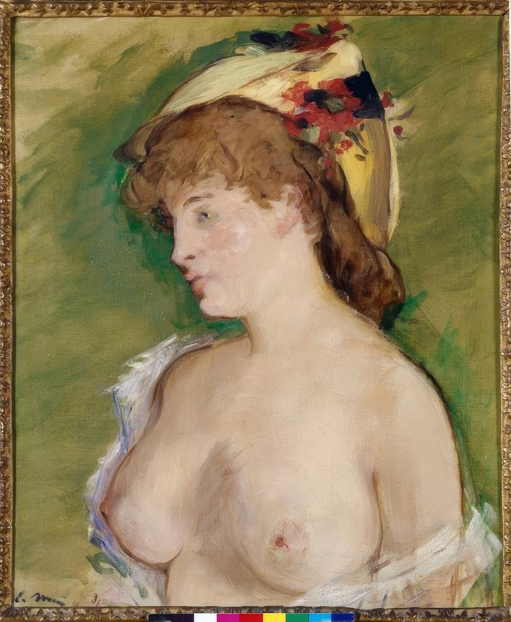 La blonde aux seins nus tekijältä Édouard Manet