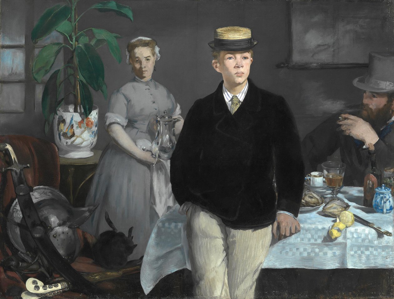 Aamiainen tekijältä Édouard Manet