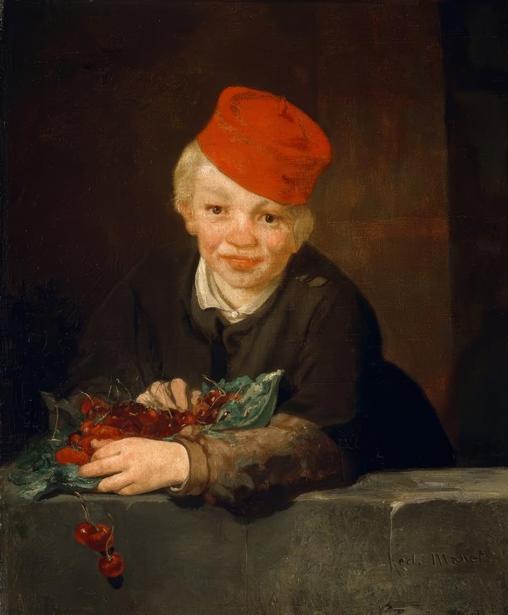 Le Garçon aux cerises tekijältä Édouard Manet