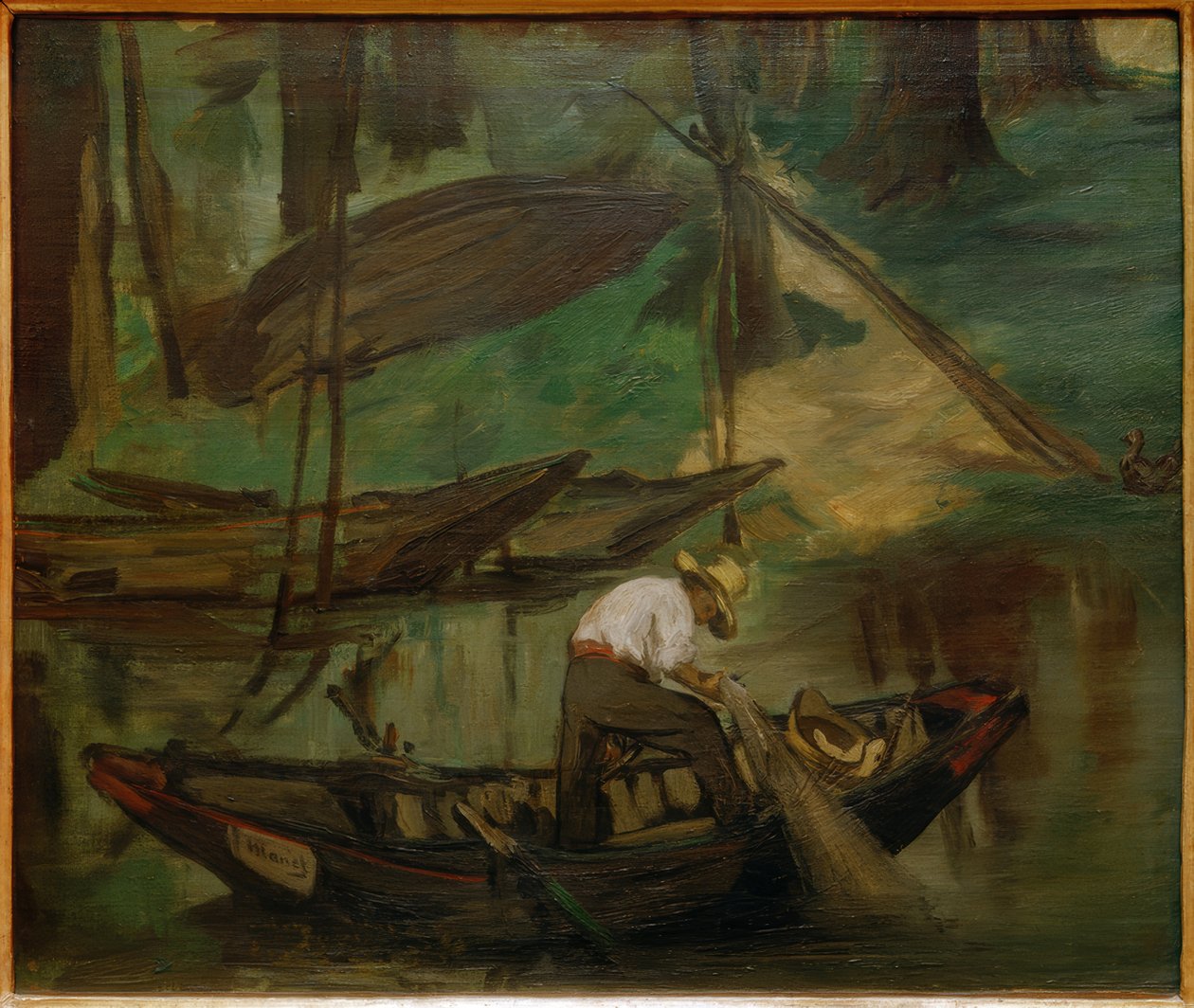 Kalastaja tekijältä Édouard Manet