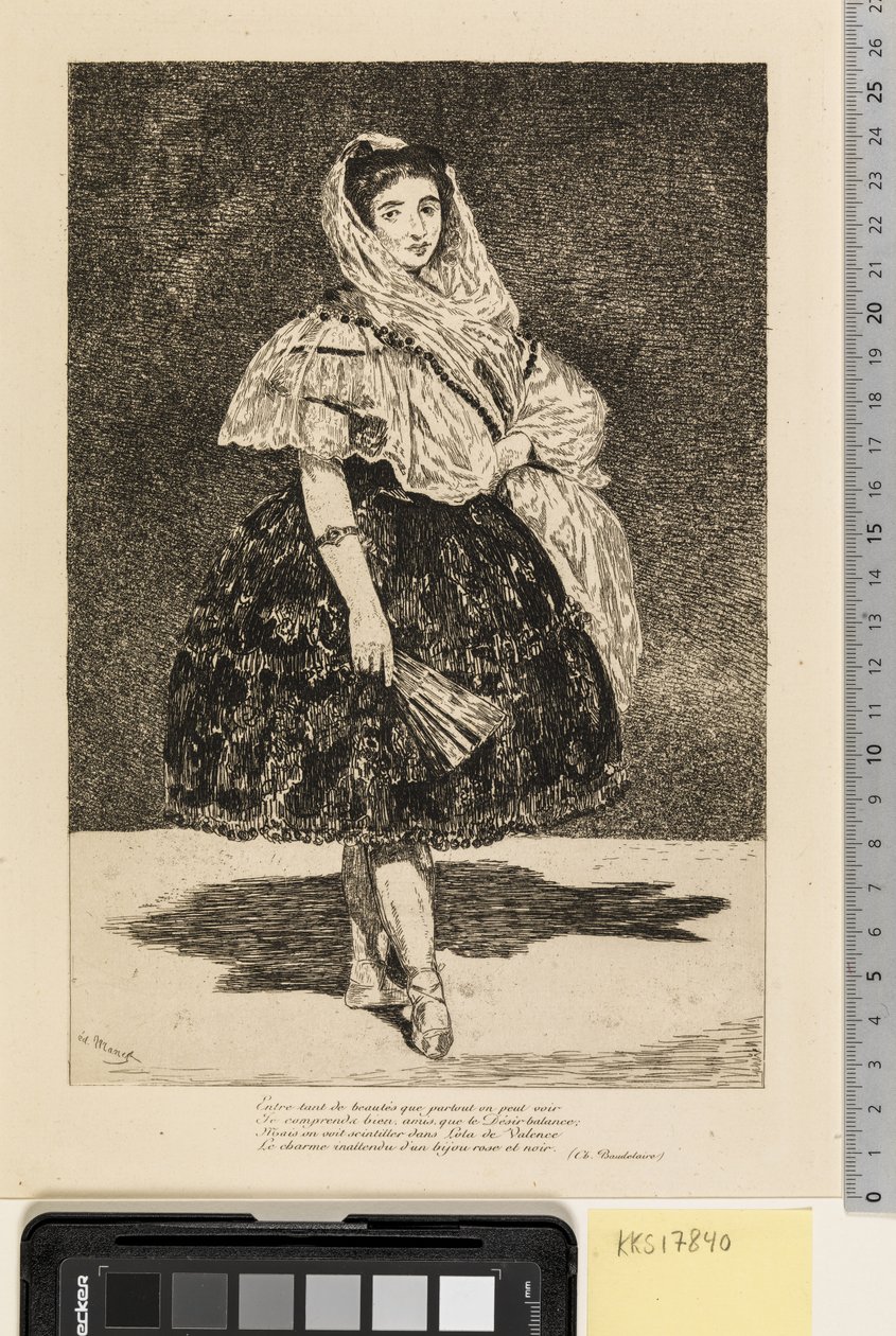 Lola de Valencia tekijältä Édouard Manet