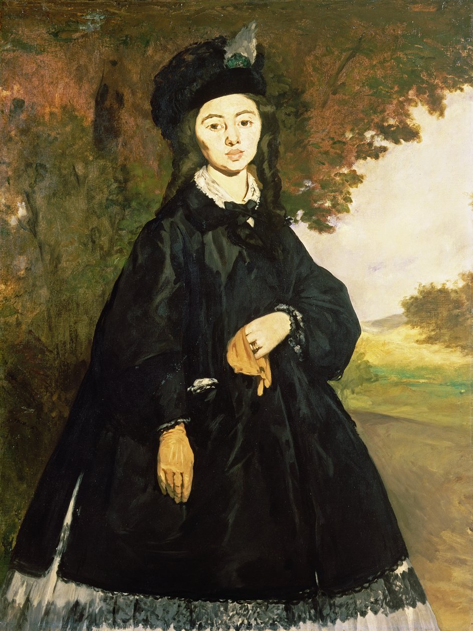 Rouva Brunet tekijältä Édouard Manet