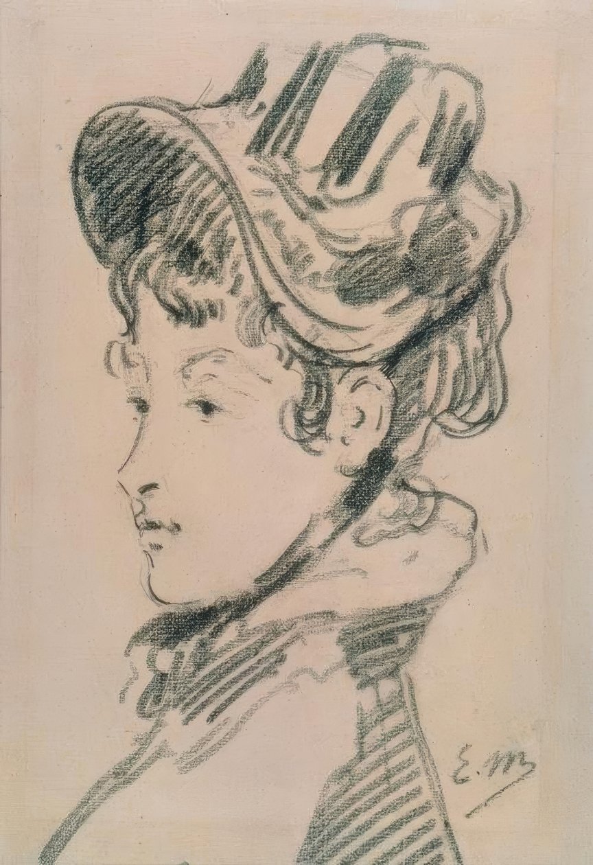 Rouva Jules Guillemet tekijältä Édouard Manet