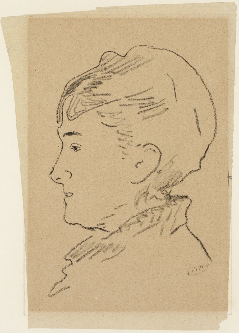 Manet - Mademoiselle Isabelle Lemonnier, 1922.4488 tekijältä Édouard Manet