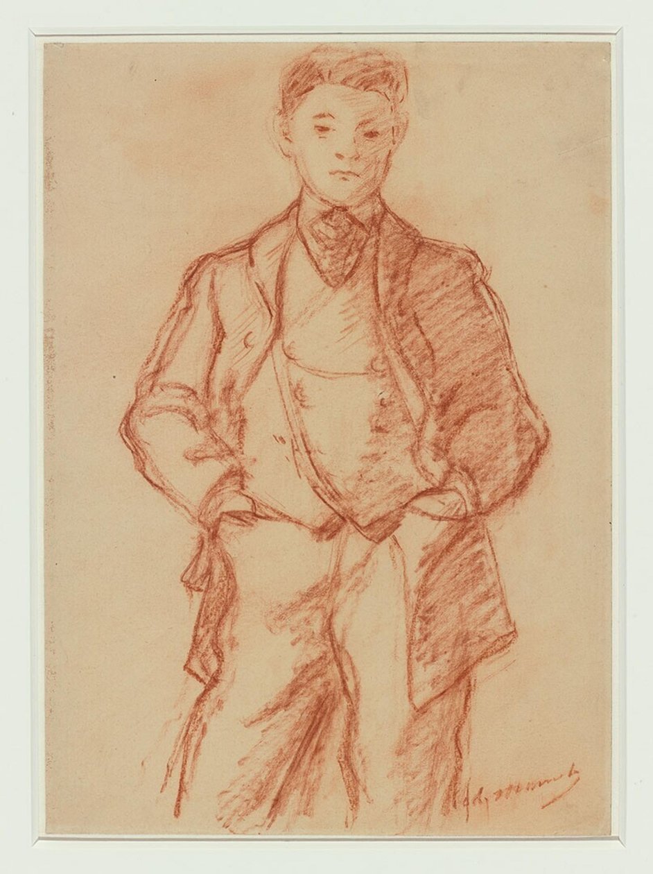 Manet - Léon Koëlla-Leenhoffin muotokuva, noin 1868. tekijältä Édouard Manet