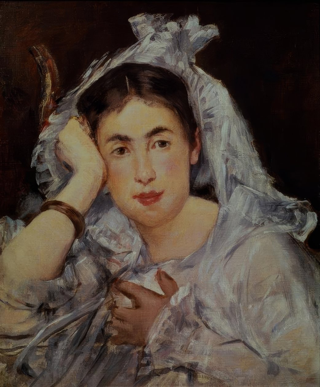 Marguerite de Conflans au capuchon tekijältä Édouard Manet