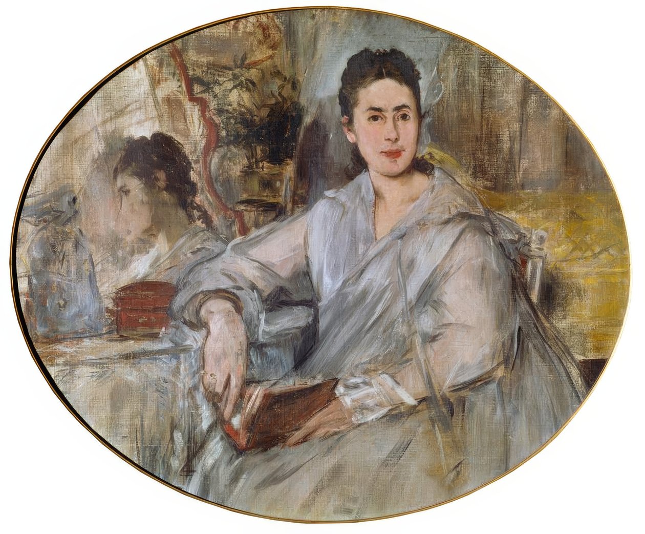 Marguerite de Conflans, myöhemmin rouva d´Angély tekijältä Édouard Manet