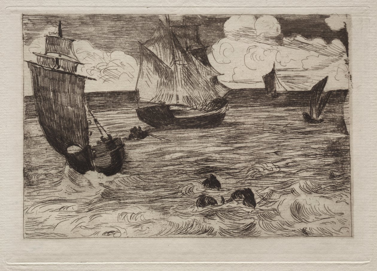 Meren tekijältä Édouard Manet