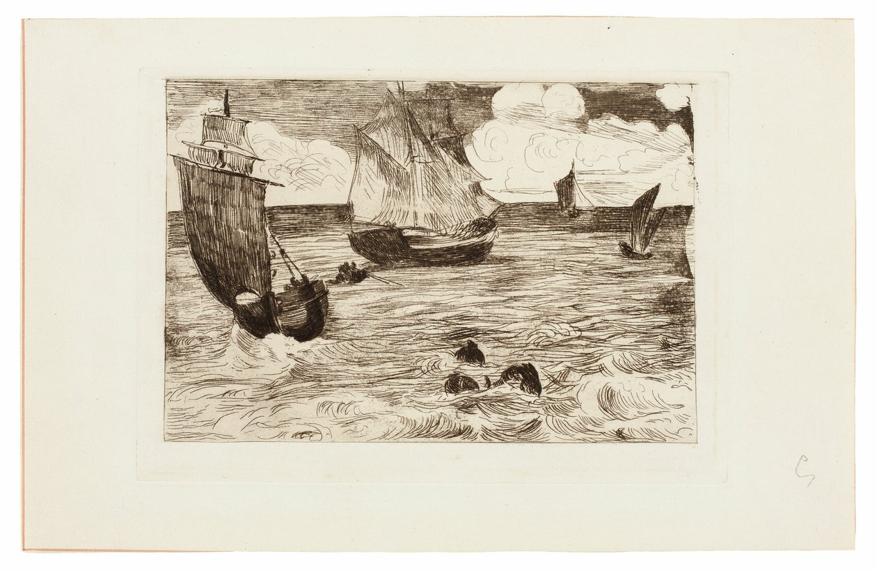 Meren tekijältä Édouard Manet