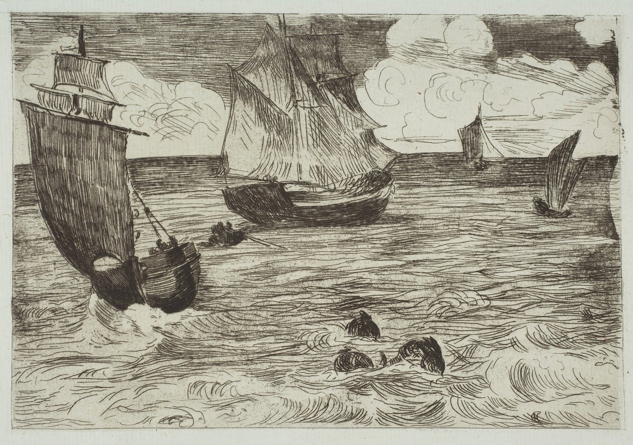 Meri, 1865-66. tekijältä Édouard Manet