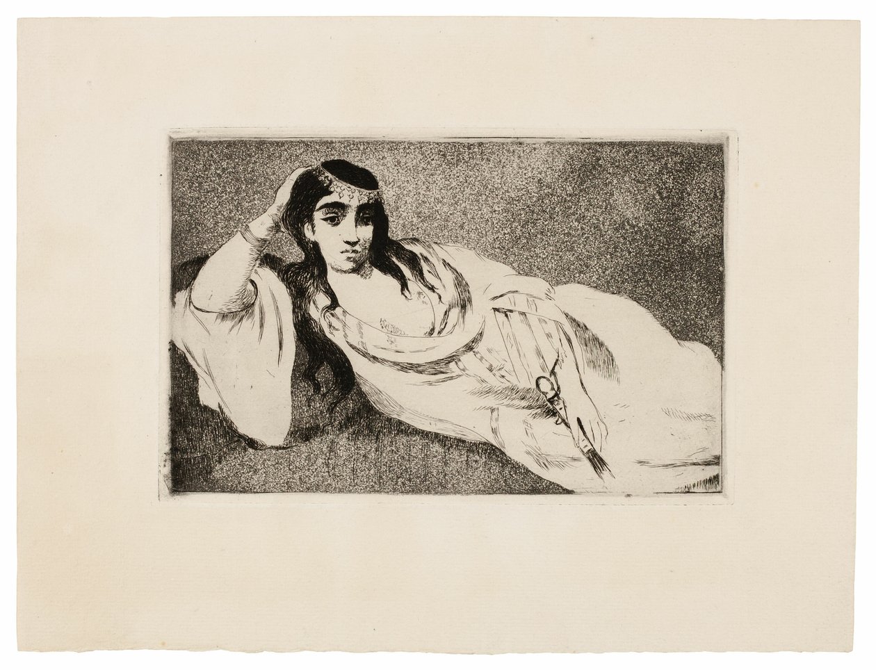 Odalistinen tekijältä Édouard Manet