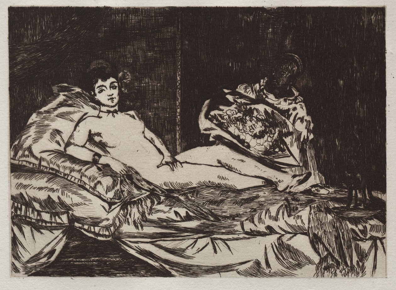 Olympia tekijältä Édouard Manet