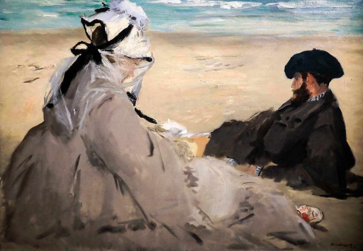 Rannalla tekijältä Édouard Manet