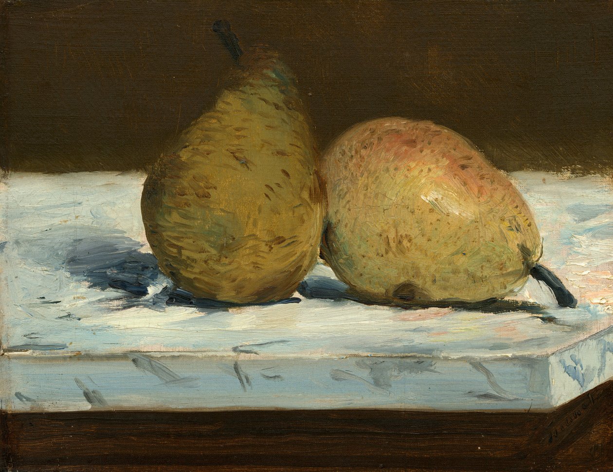 Päärynät tekijältä Édouard Manet
