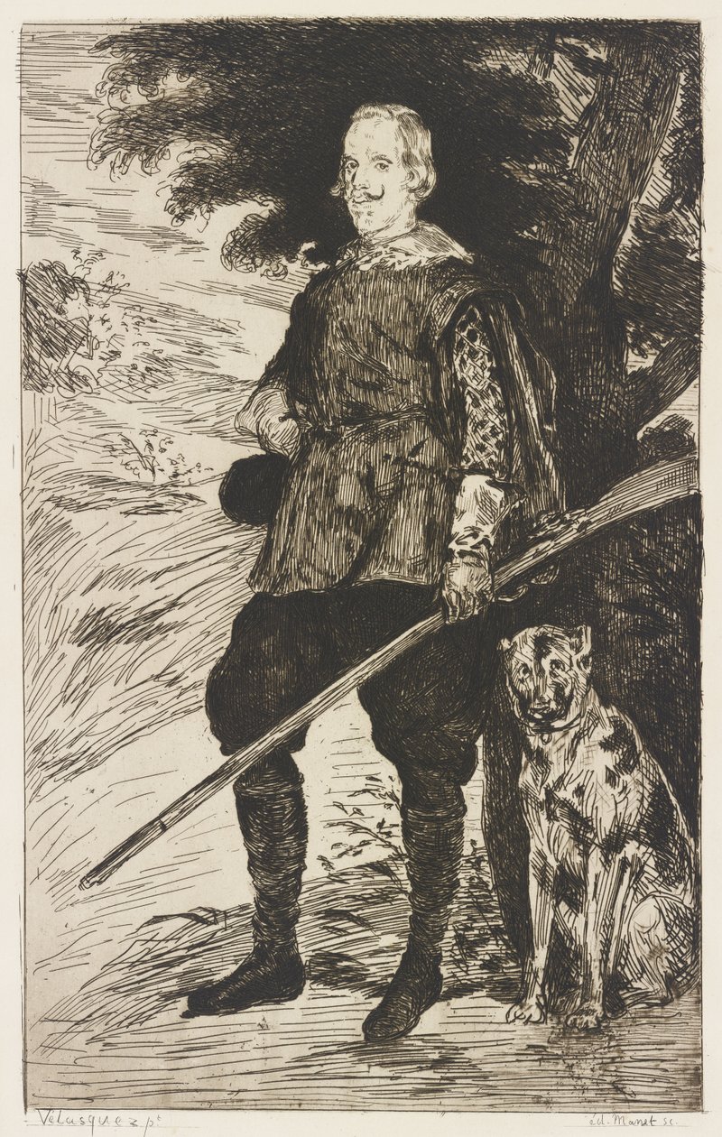 Filip IV tekijältä Édouard Manet
