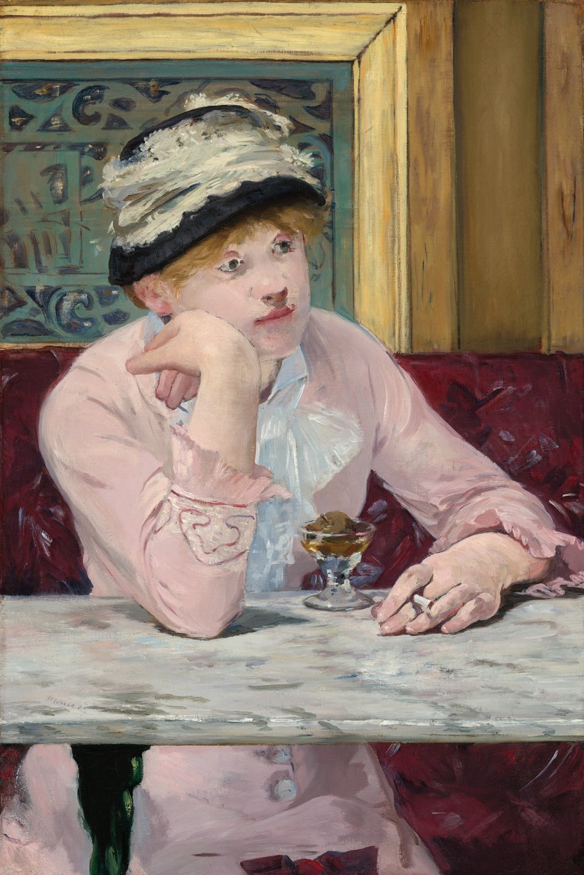 Luumu Brandy, c. 1877. tekijältä Édouard Manet