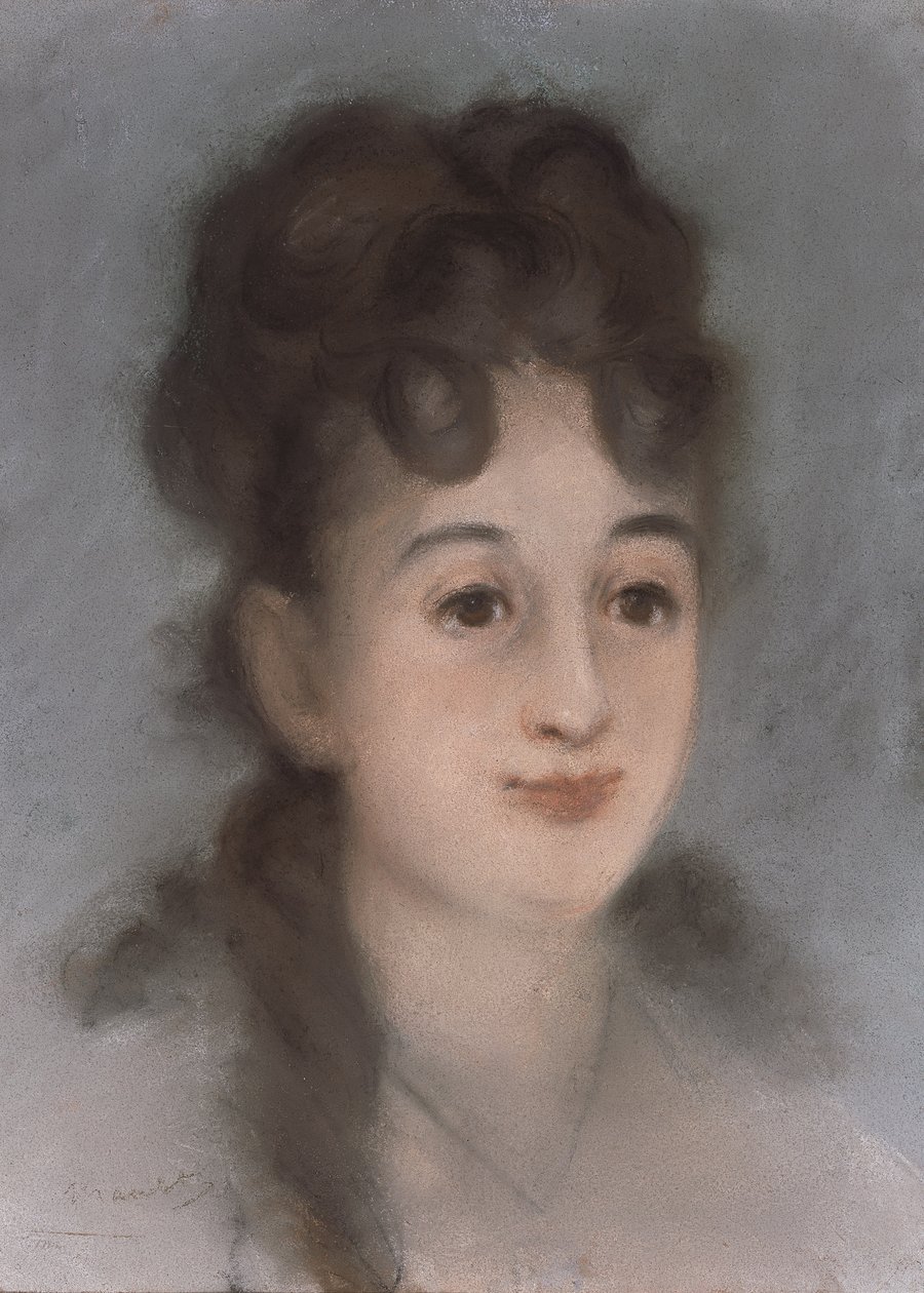 Eva Gonzalèsin muotokuva tekijältä Édouard Manet