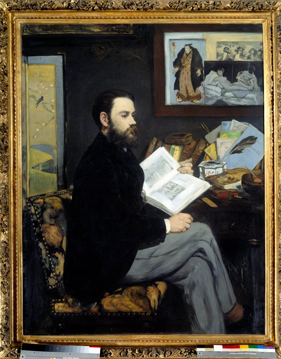 Muotokuva Emile Zolasta (1840 - 1902) - Edouard Manet