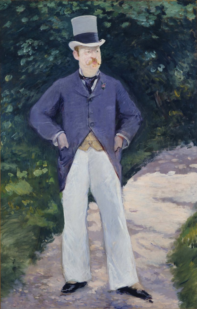 Monsieur Brunin muotokuva, 1879 tekijältä Édouard Manet
