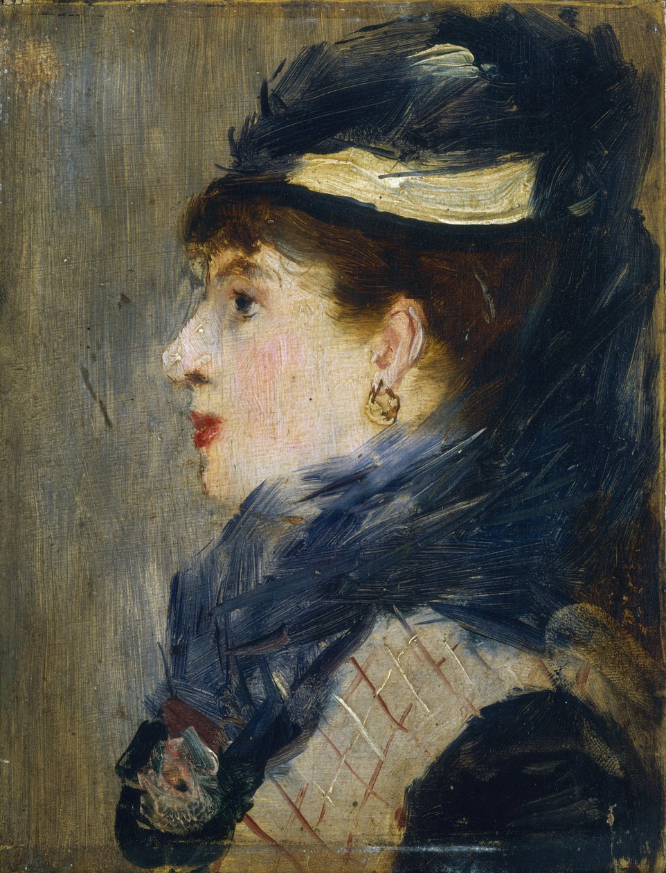 Naisen muotokuva, c. 1879. tekijältä Édouard Manet
