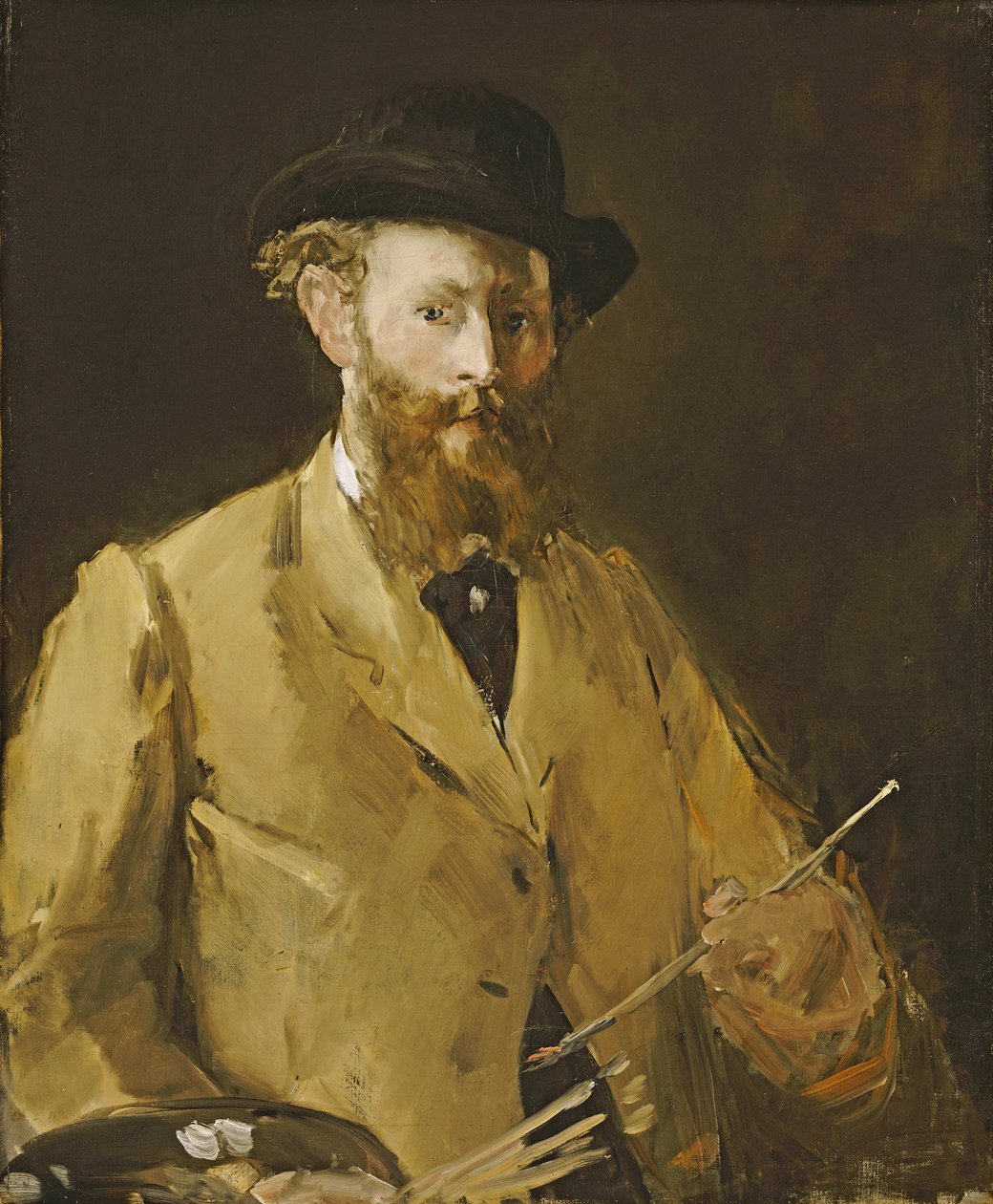 Omakuva paletilla tekijältä Édouard Manet