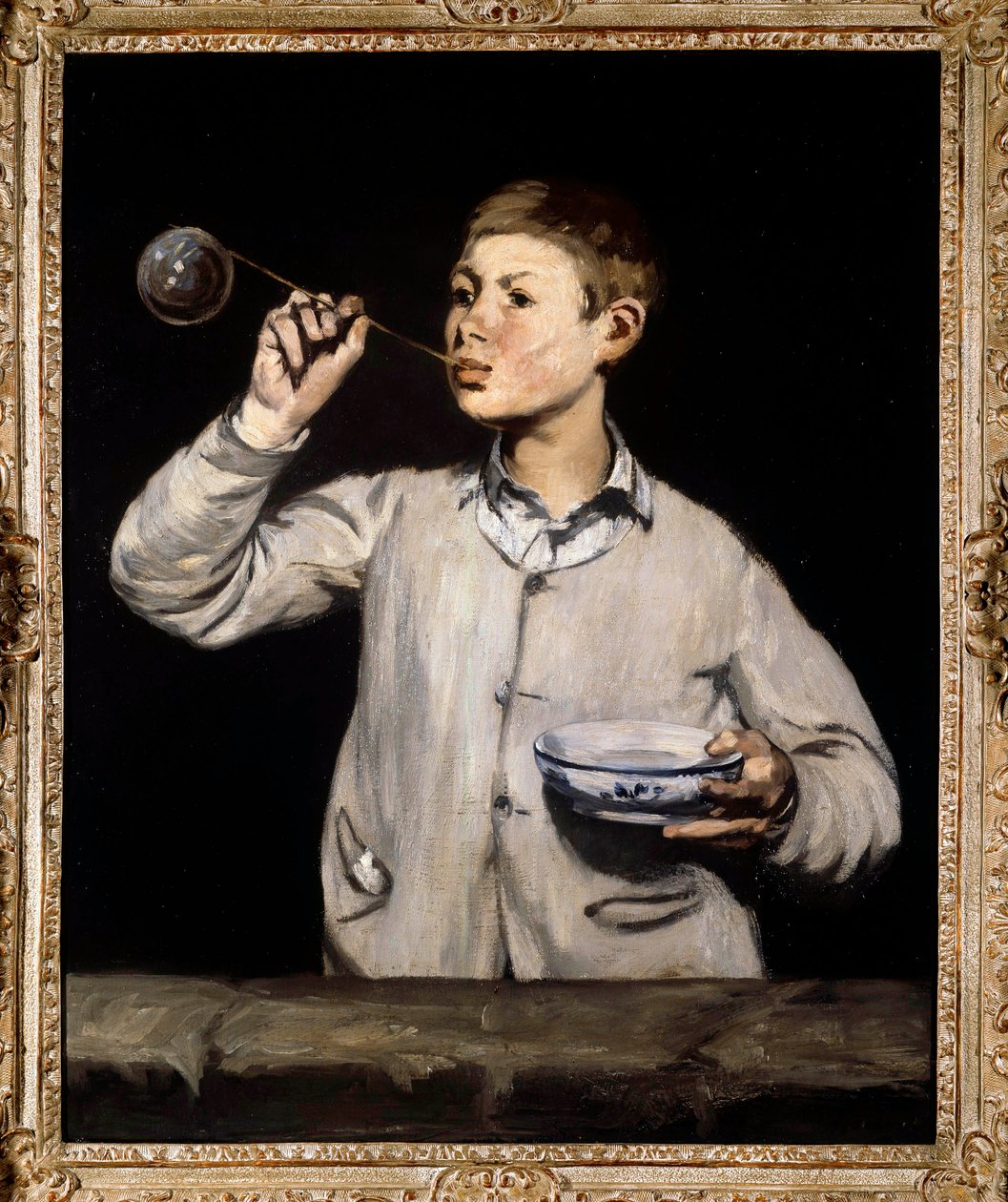 Saippuakuplat. Edouard Manet