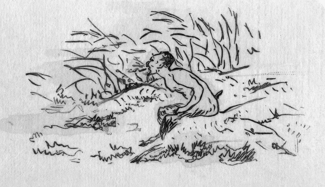 St. Mallarmé, L’Après-midi / E.Manet tekijältä Édouard Manet