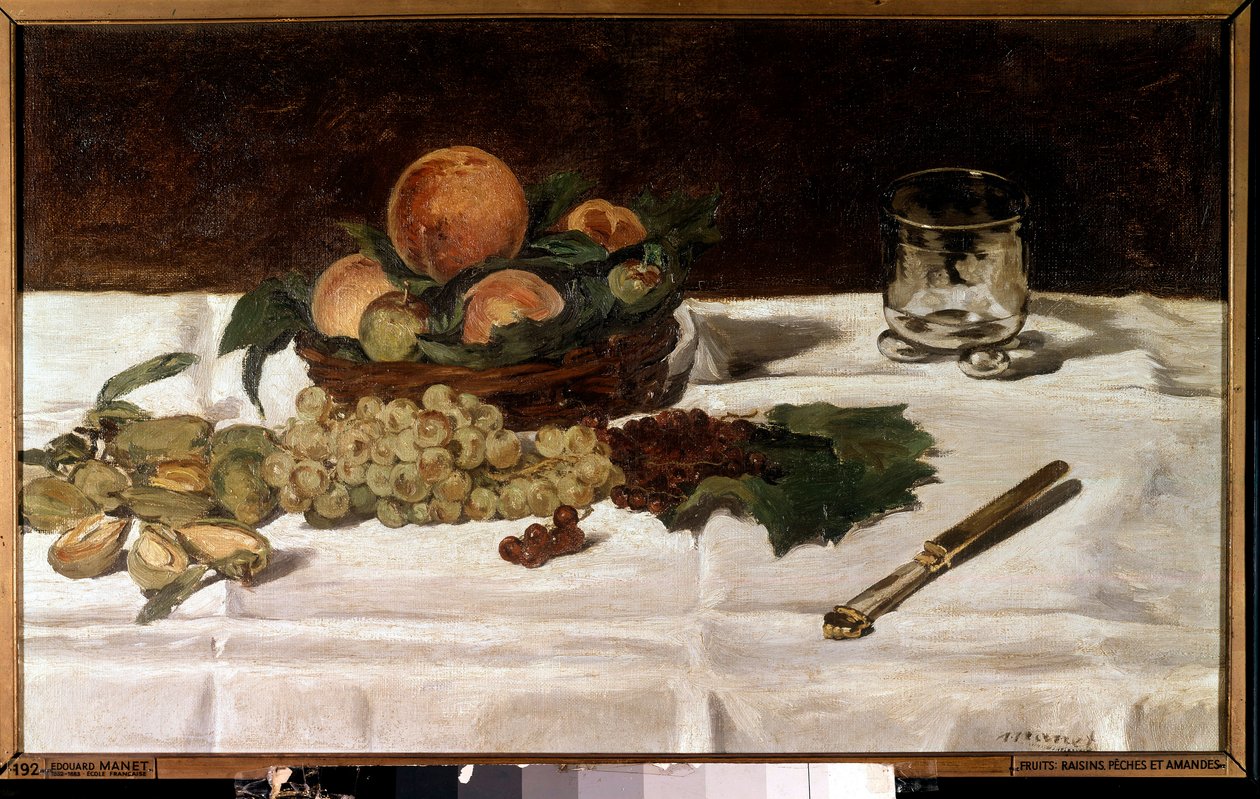 Asetelma, hedelmiä pöydällä Edouard Manet