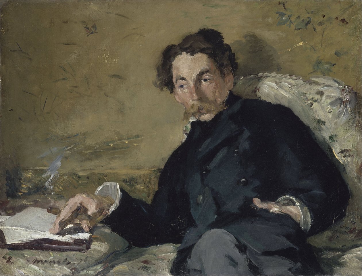 Stéphane Mallarmé tekijältä Édouard Manet