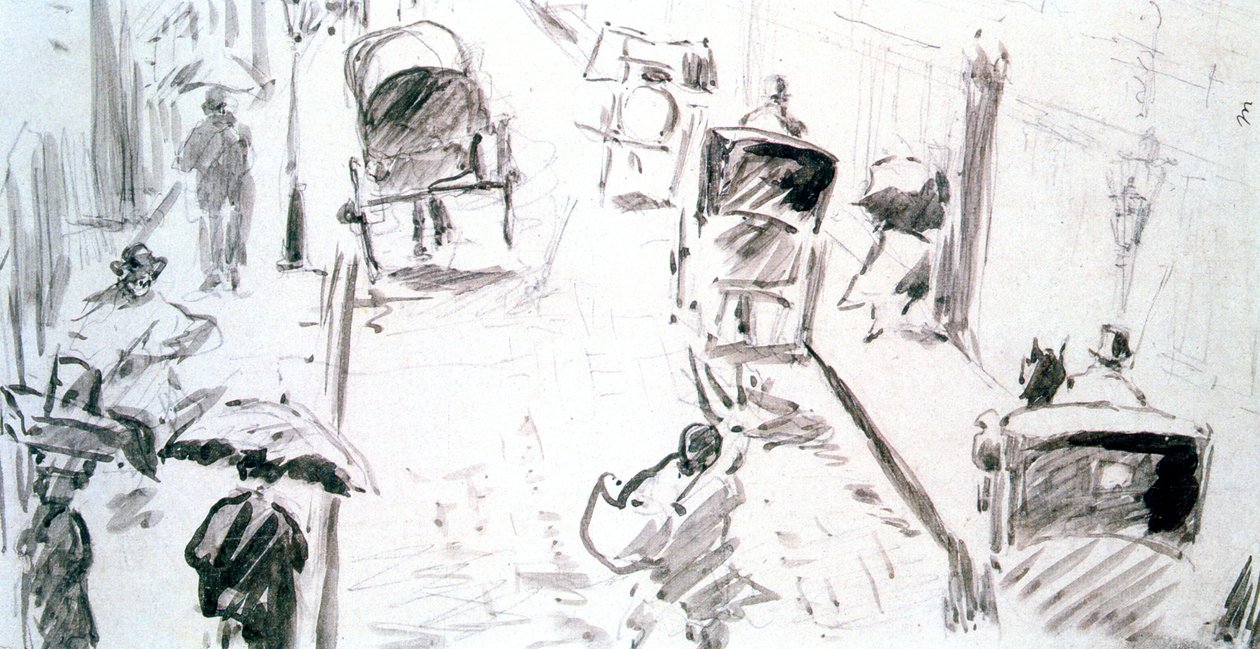 Katukuvaus, c1850-c1883 tekijältä Édouard Manet