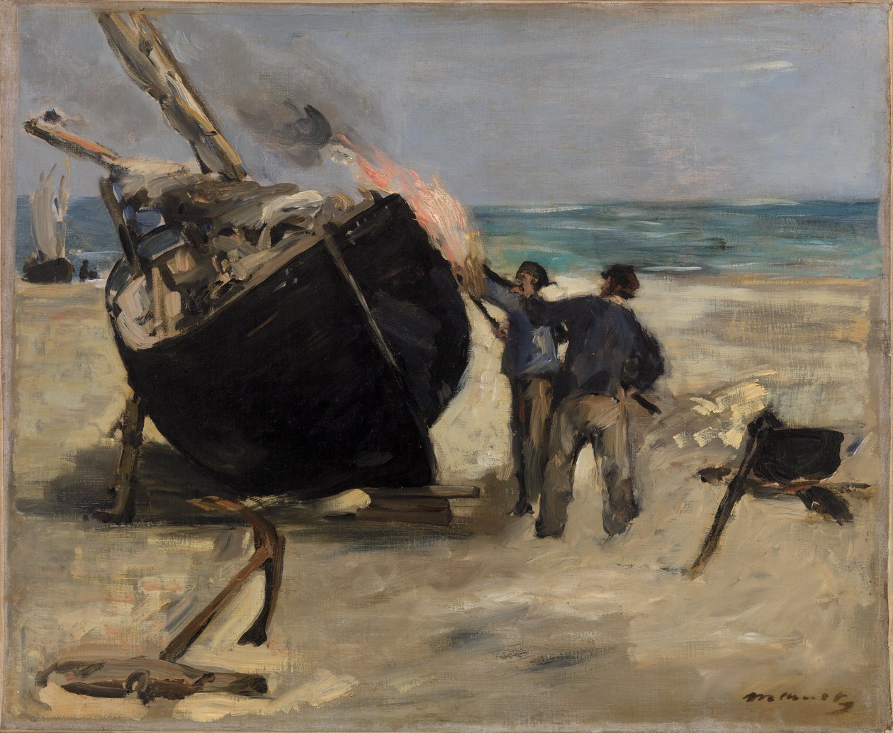 Veneen tervaus tekijältä Édouard Manet
