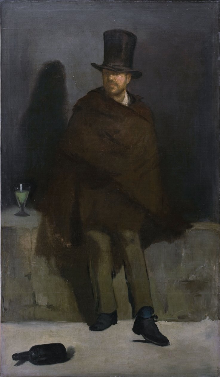 Absintin juoja tekijältä Édouard Manet