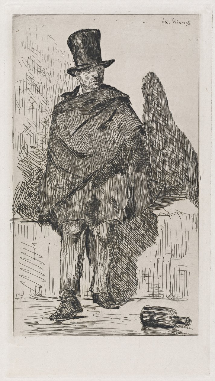 Absinttijuomo Absinttijuomo, 1862. tekijältä Édouard Manet