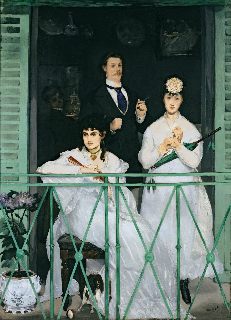 Parveke tekijältä Édouard Manet
