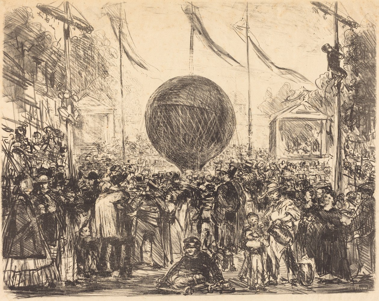 Ilmapallo tekijältä Édouard Manet