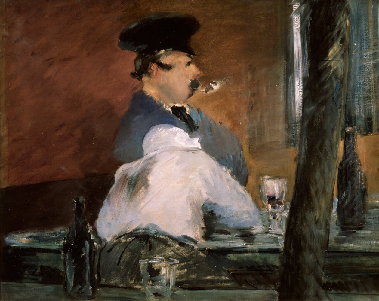 Le Bouchon -baari, 1878-1879. tekijältä Édouard Manet