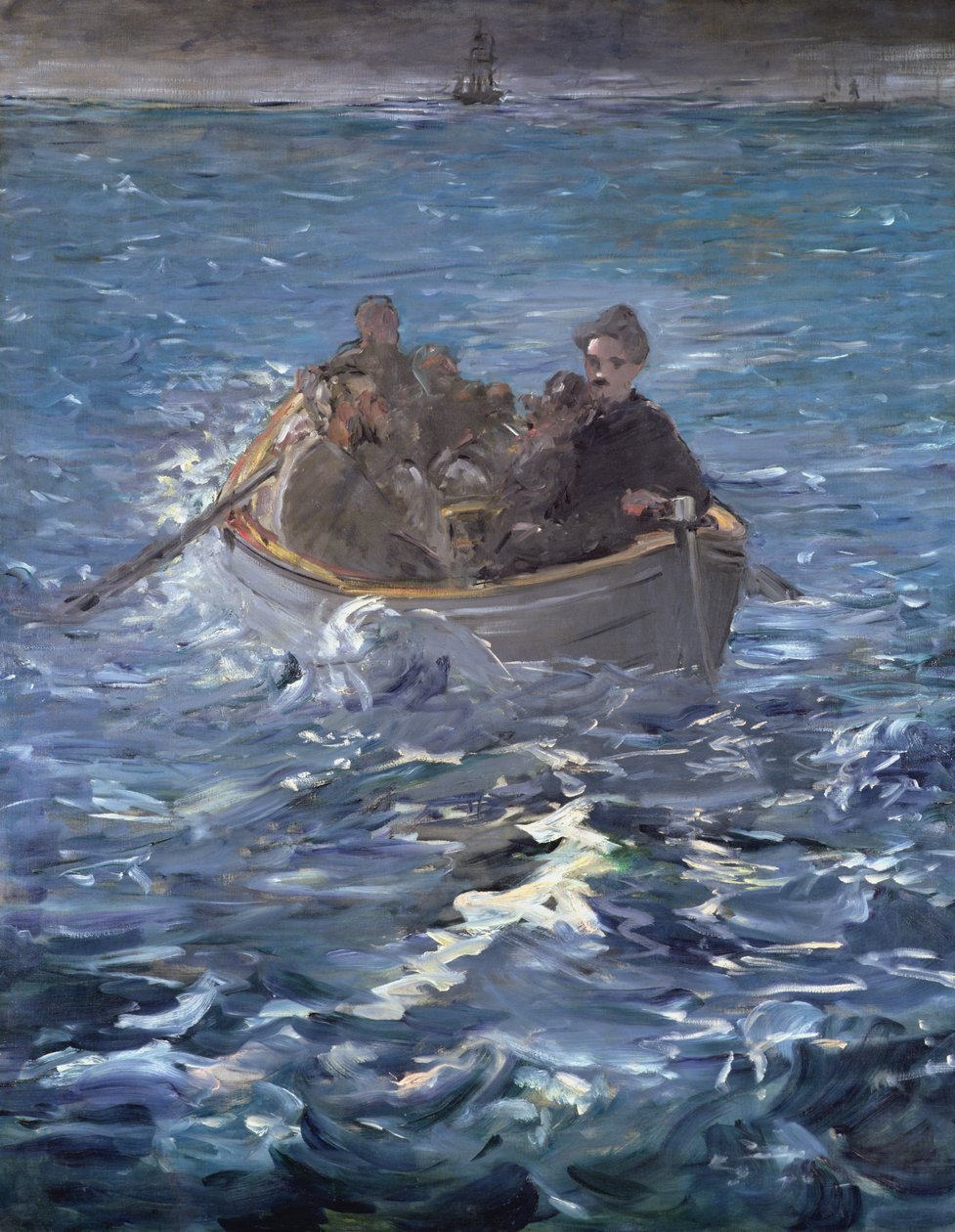 Henri de Rochefortin (1831-1915) pako 1874 tekijältä Édouard Manet
