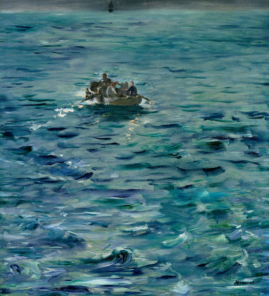 Henri de Rochefortin (1831-1915) pako 20. maaliskuuta 1874, 1880-81 tekijältä Édouard Manet