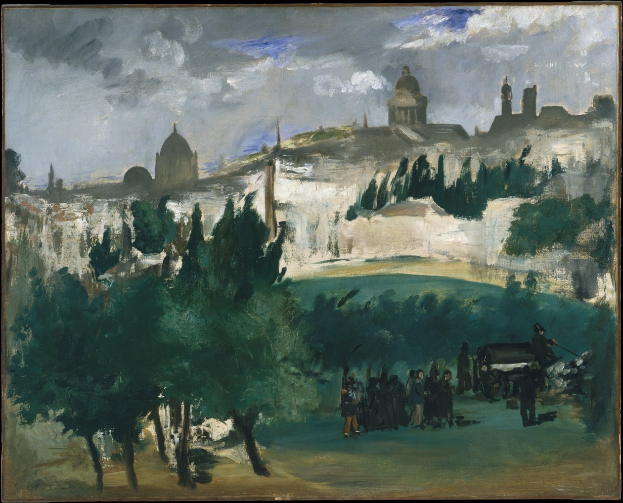 Hautajaiset tekijältä Édouard Manet