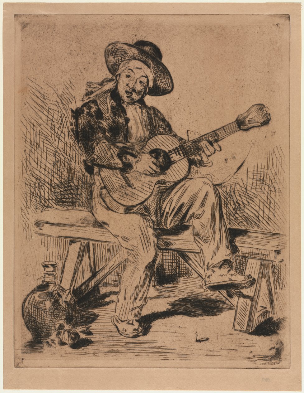 Kitaristi tekijältä Édouard Manet