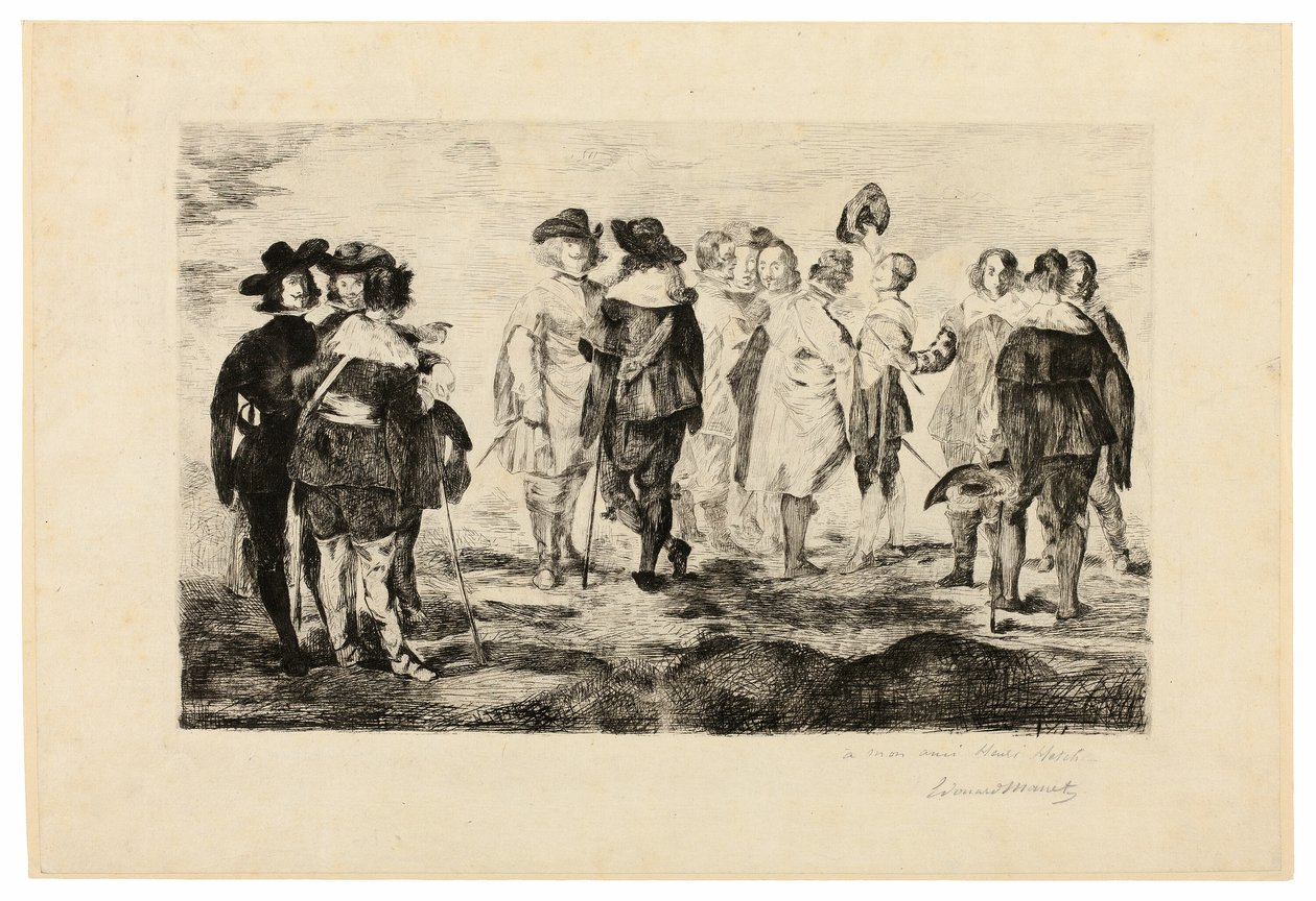 Pikku Cavaliers tekijältä Édouard Manet