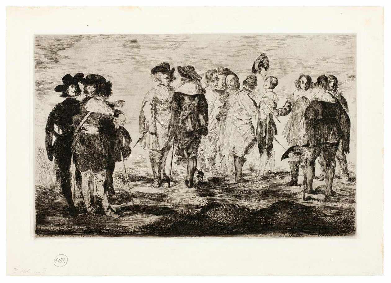 Pikku Cavaliers tekijältä Édouard Manet