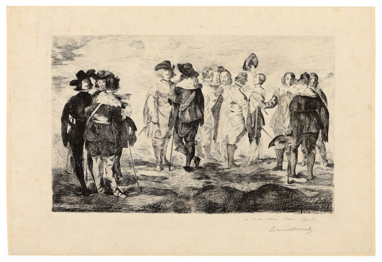 Pikku Cavaliers tekijältä Édouard Manet