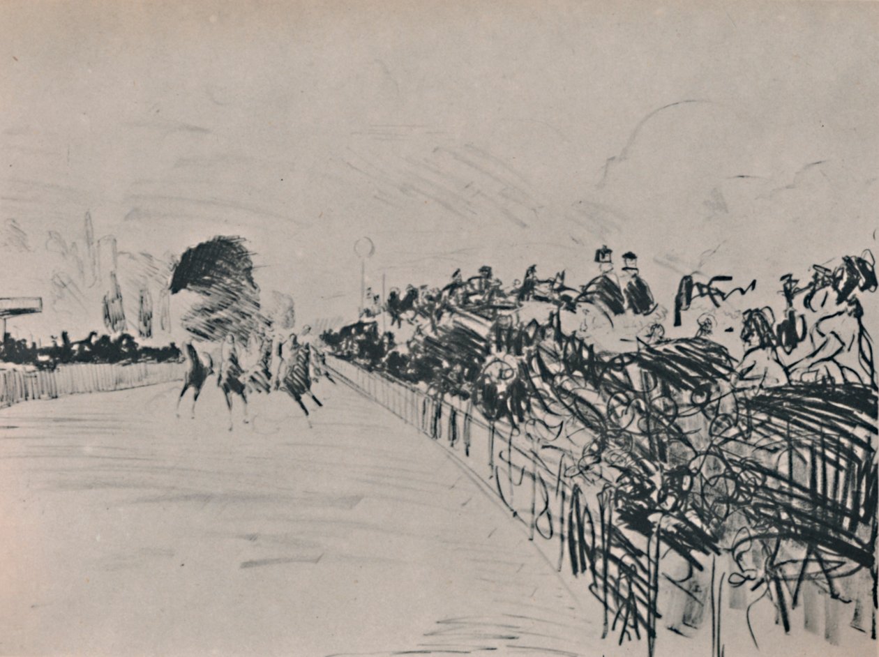 The Races, 1865-1872, 1946. tekijältä Édouard Manet