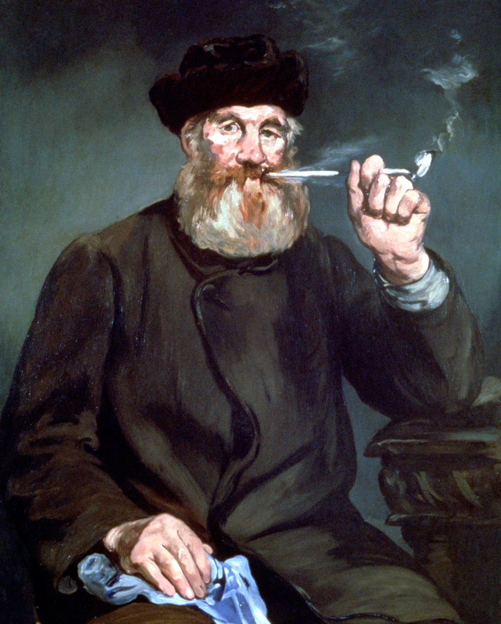 Smoker, 1866 tekijältä Édouard Manet