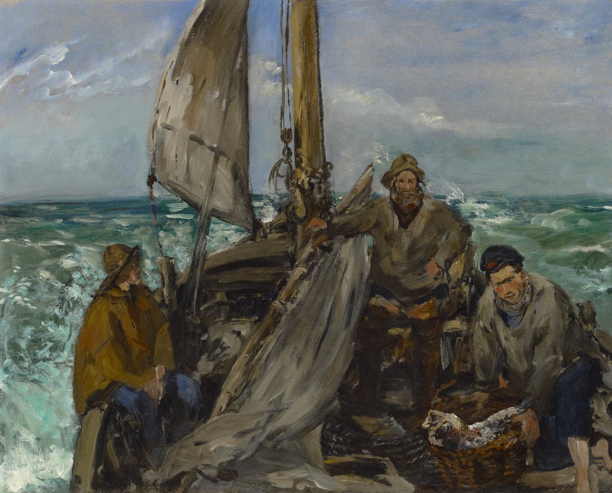 Meren raatelijat tekijältä Édouard Manet
