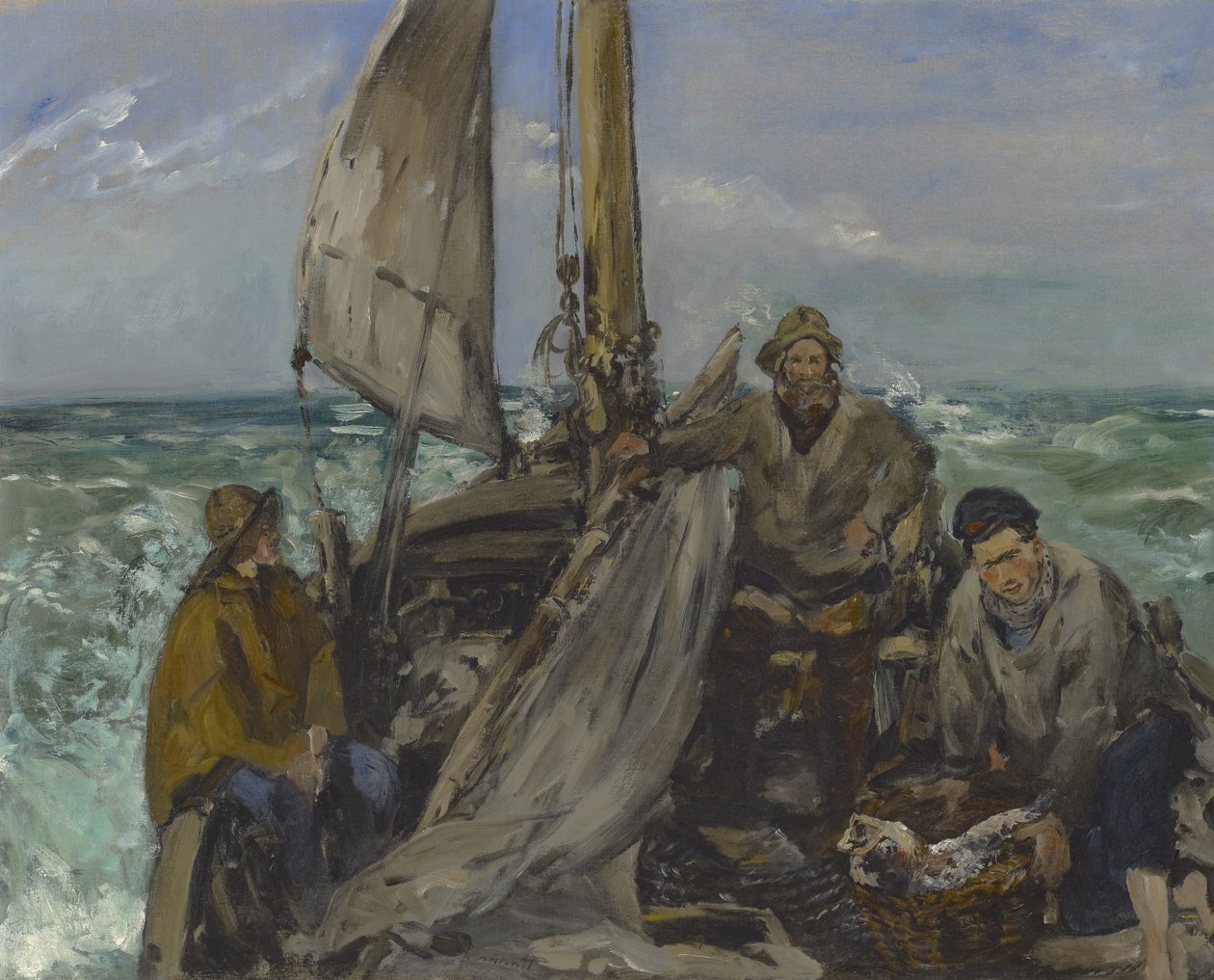 Meren raatelijat tekijältä Édouard Manet